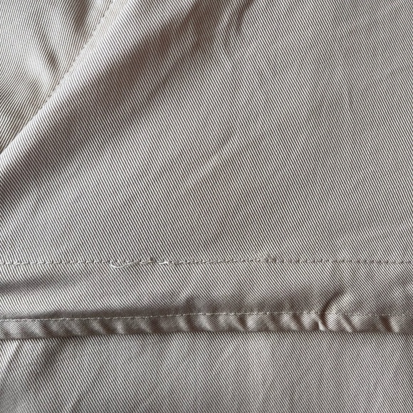 NWT Elie Tahari Open-front Casual Trench Coat S Beige/Cream - Picture 14 of 14